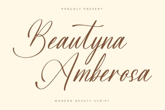 Beautyna Amberosa Font for Elegant Campaigns