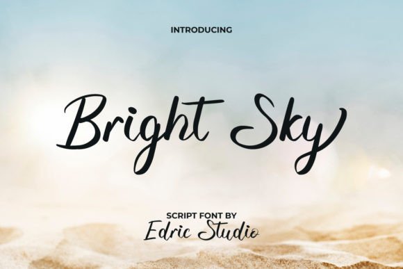 Bright Sky Font: A Creative Choice