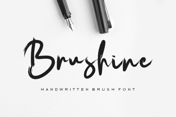 Brushine Font: Elegant Script for Digital Design