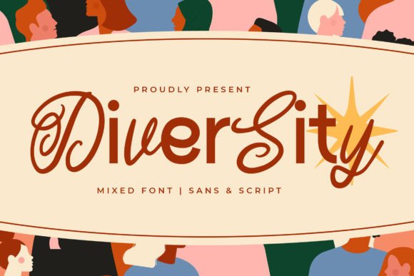 Diversity Font for Web Design