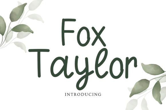 Fox Taylor Font for Business Branding