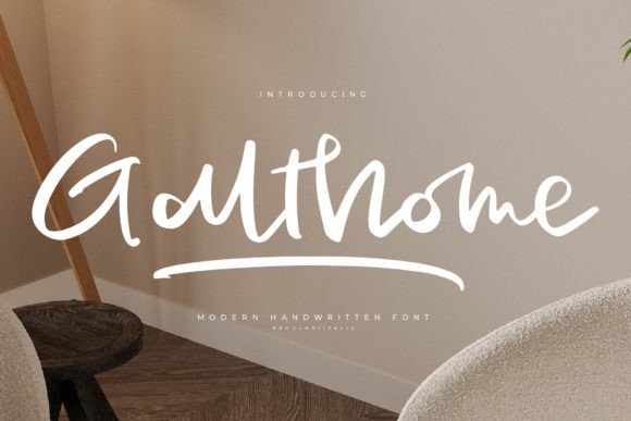 Galthome Font for Elegant Web Design