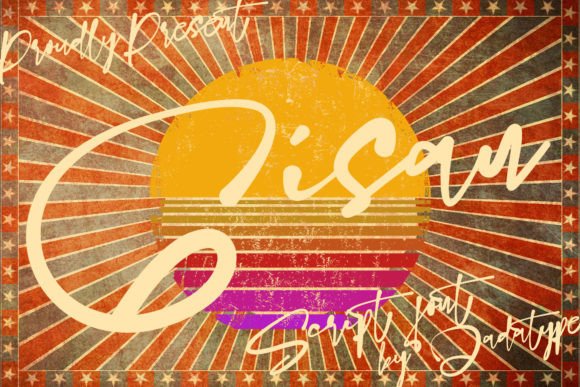 Gisan Font: Elegant Script for Editorial Design