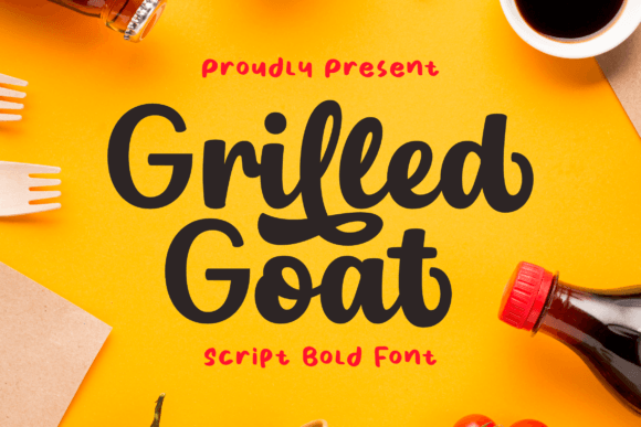 Grilled Goat Font for Elegant Branding