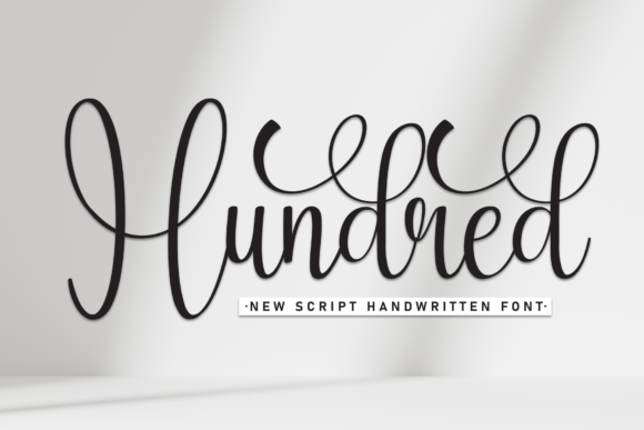 Hundred Font: Elegant Script for Web Design