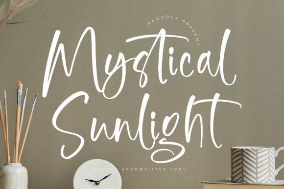 Mystical Sunlight Font for Creative Projects