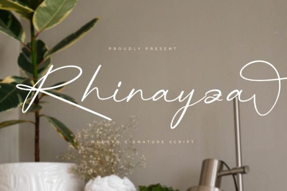 Rhinayza: A Luxurious Script Font for Business