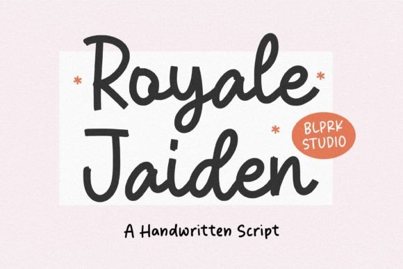 Royale Jaiden Font for Creative Projects