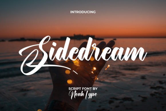 Sidedream Font: Elegant Script for Digital Design