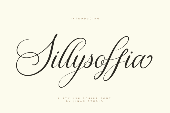 Sillysoffia Font for Creative Projects