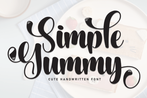 Simple Yummy Font for Elegant Branding