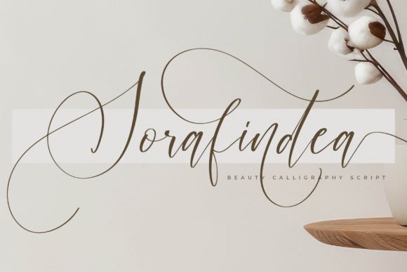 Sorafindea: A Luxurious Script Font for Business