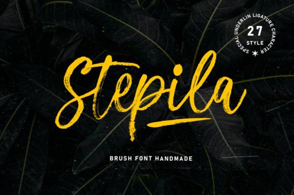 Stepila: A Stylish Script Font