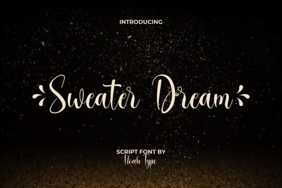 Sweater Dream Font: Elegant Script for Branding
