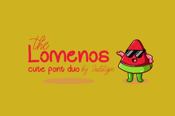 The Lomenos Font: Elegant Script for Editorial Design
