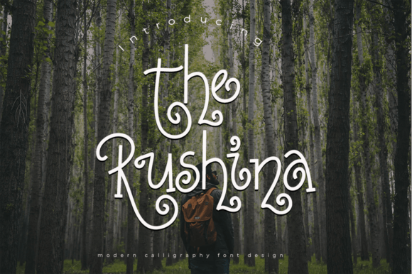 The Rushina: A Script Handwritten Font for Elegant Branding
