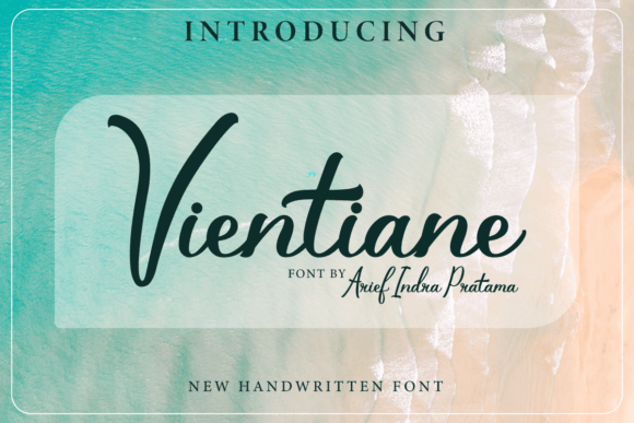 Vientiane Font: Elegant Script for Digital Campaigns
