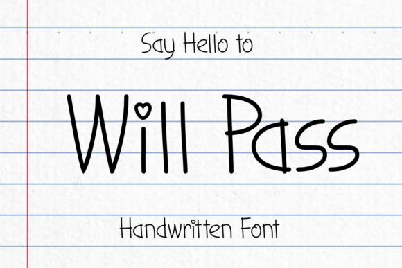 Will Pass Font for Creative Web Design